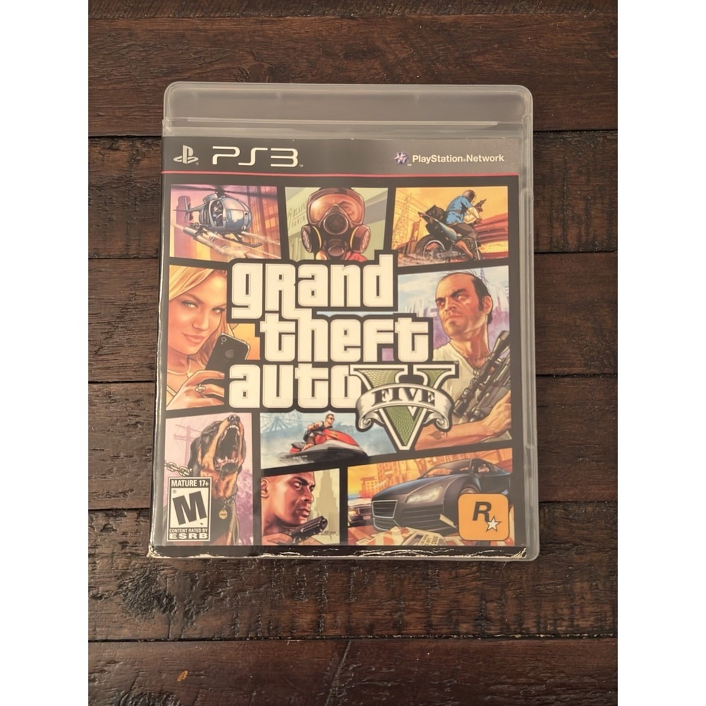 Rockstar Games Grand Theft Auto V PS3 Online Multiplayer M NTSC-U/C 2013